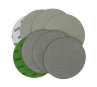 Disque abrasif en mousse de 5/6 pouces, papier de verre fin, grain 3000/5000, pour polissage humide et sec du bois, des cloisons sèches et du métal (5 pièces), 6 pouces, 5000