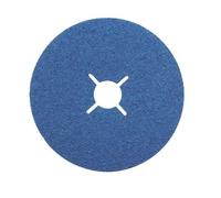 Disque abrasif - fibre zirconium - ZF 713 - pour Inox 125X22P50 B50 VSM