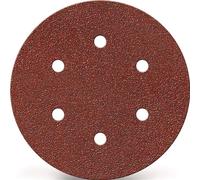 Disque abrasif GLS 3 150 mm Grain 120 pour bois / métal Corindon Nombre de trous 6
