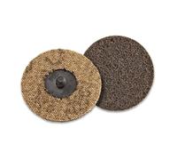 Disque abrasif non tissé 3M Scotch-Brite Roloc SC-DR, 50 mm, Grain A Gros, Marron