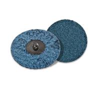 Disque abrasif non tissé 3M Scotch-Brite Roloc SC-DR, 50 mm, Grain A Très fin, Bleu