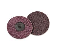 Disque abrasif non tissé 3M Scotch-Brite Roloc SC-DR, 75 mm, Grain A Moyen, Rouge