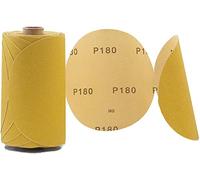 Disque abrasif papier abrasif 6 "100 rouleau PSA dos collant rond avec dos adhésif Grain d'oxyde d'aluminium de qualité supérieure (180 grains)