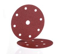 Disque abrasif papier velcro BW 115 - Ø 125 Grain 40 - 8 Trous - HERMES - 6539626