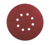 Disque abrasif perforé 8 trous auto-agrippant - 125 mm - GR100 - KP222 VSM