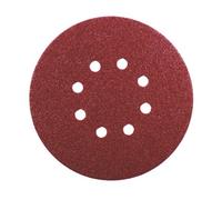 Disque abrasif perforé 8 trous auto-agrippant - 150 mm - GR120 - KP222 VSM