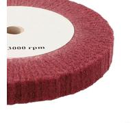 Disque abrasif pour bois et métal, design non tissé, grain 320 pour finition (200 mm)