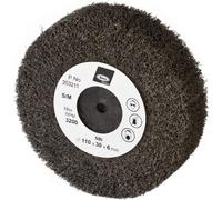 Disque abrasif Satiflex moyen Ø 110 x 30 x 6 mm, carbure de carbone-silicium