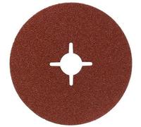 Disque abrasif sur fibres Ø 115 mm G60, BM, non perforé, FIxATION