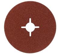 Disque abrasif sur fibres Ø 125 mm G24, BM, non perforé