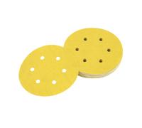 Disque abrasif velcro ponceuses excentriques grain 60 - 6 perforations ø 150 mm - DT3122-QZ - DEWALT