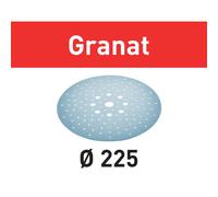 Disque abrasifs Granat D225 pour le ponçage de mastic FESTOOL