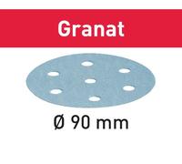 Disque abrasifs Granat D90 mm pour enduits, apprêts, laques FESTOOL