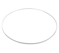 Disque acrylique rond, disques acryliques ronds 6 × 160 mm à 6 × 200 mm, plaque ronde en plastique adaptée au remplacement d'images, à la peinture, au bricolage et à l'artisanat.(Diameter 160mm)