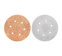 Disque auto-agrippant carbure de Tungstène 6 trous - Ø 150 mm - grain 36 LEMAN