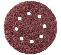 Disque auto-agrippant D125 mm papier corindon pour décapage et ponçage de métaux et bois durs SIDAMO - 10940005