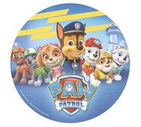 DISQUE AZYME 20 CM PAT PATROUILLE - PAW PATROL DECOR GATEAU ANNIVERSAIRE