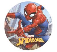 DISQUE AZYME 20 CM SPIDERMAN DECOR GATEAU ANNIVERSAIRE