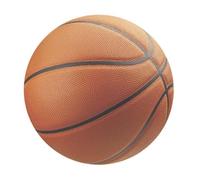 dekora - Décoration pour Gâteaux d’Anniversaire - Cake Topper Ballon de Basket 20 cm - Disque en Azyme Comestible pour Gâteau Sans Gluten, Sans Sucres Ajoutés, Sans Lactose - Convient aux Végétariens