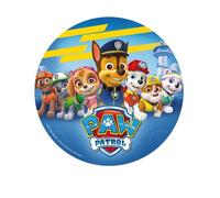 DISQUE AZYME PAT PATROUILLE DÉCO GÂTEAU 20CM Multicolore