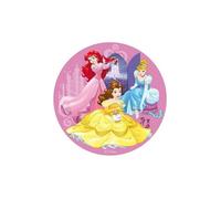 Disque Azyme Princesses Disney - Décoration Gâteau Anniversaire 20 cm