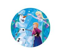 Un Disque Azyme Reine des Neiges, Décoration Gâteau d'Anniversaire, Diamètre 20 Centimètres