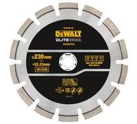 Disque béton asphalte ELITE diamant 230 x 22,23mm - DT20466-QZ - DEWALT