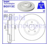 Disque BG5113C DELPHI pour Ford