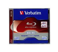 Disque Blu Ray Verbatim avec étui 25 Go qualité revêtement super dur flexibilité
