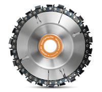 Disque Bois Meuleuse 100mm, 1 unité Disques à ébarber, Disque Bois Meuleuse en Bois en Carbure de Tungstène, Disques de Meulage pour Façonner, Meuler, Couper et Sculpture