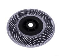 Disque Brosse Nylon 115mm pour Meuleuse D'angle(Gray;58-11) | Filetage pour m14, diamètre 115mm, élimine rouille et , idéal métal et pour bois, montage rapide