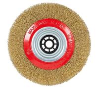 Disque brosse pour touret à meubler combiné