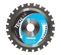 Disque carbure DIAM INDUSTRIES DCU Gamme TECHLINE à denture multi-négative