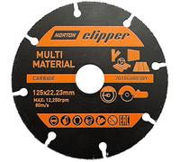 Disque carbure Multimateriaux 125 Al 22,23 NORTON CLIPPER - 70184608309