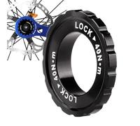 Disque Centerlock pour vélo - Virole de verrouillage à dégagement rapide, structure de précision usinée, en aluminium haute résistance | Couvercle léger du disque pour moyeu de roue de trajet de vélo