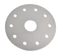 Disque conducteur de chaleur pour cuisinière à induction Fonctionne avec casseroles en verre et casseroles en acier inoxydable pour une performance stable (12,3 cm)