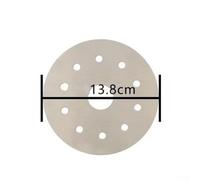 Disque convertisseur de table de cuisson à induction en acier inoxydable conçu pour combler l'écart de compatibilité entre les cuisinières à induction et les ustensiles de cuisine non induction (13,8