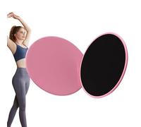 Disque coulissant de fitness - de glissement Pilates de 17,5 cm | Caractéristiques de ABS robuste | Curseur d'exercice d'entraînement d'équilibre - Parfait pour le yoga, les abdominaux