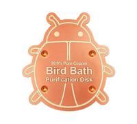 Disque cuivré pour bain d'oiseaux | Purification universelle sûre à forme animale - Disque De Bain D'Oiseau Pour Une Eau Propre,Pour Le Jardin La Cour La Terrasse La Pelouse La Prairie L'Espace