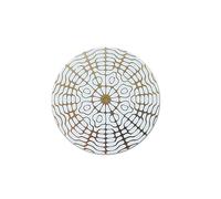 Disque Cymatique 174 Hz Soulagement du stress, Disque équilibrant de 10 cm à 2 faces cuivre plaqué or, coeur cire d'abeilles - Fréquence Sacrée solfeggio - Disque énergétique héliquantix