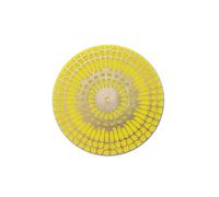 Disque Cymatique 417 Hz Energétisant/ancrage, 10 cm à 2 faces cuivre plaqué or, coeur cire d'abeilles - favorise le changement - Fréquence Sacrée Solfeggio - Disque énergétique héliquantix