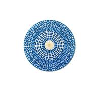 Disque Cymatique 429,62 Hz résonance quantique de la molécule d'eau, Disque équilibrant 10 cm à 2 faces cuivre plaqué or, coeur en cire d'abeilles - Disque énergétique héliquantix