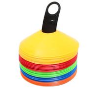 Disque D’entraînement Football Multifonction, Cônes Portables Agilité | Plastique Résistant, Empilable et Anti-chute, pour Loisir et Taekwondo, Coordination Œil-main Améliorée