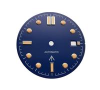 Disque de 31,1 mm pour cadran modifié Seiko Littéralement adapté au mouvement EC4 2813 2824, Ec4-1bleu-31,1 mm, taille unique