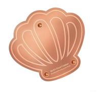 Disque de bain d'oiseaux en cuivre pour une utilisation en extérieur - Libération d'ions naturelle - Réduit la fréquence de nettoyage - Design coque stable à trois points - 0,6 mm d'épaisseur