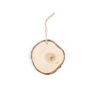 Disque De Bois À Décorer Et À Suspendre 8,5 Cm