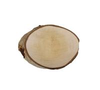 Disque De Bouleau Rond Naturel, À?15-17cmx2cm Hauteur, Sachet 1pce.