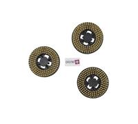Disque de brosse dure - Tornado - Lot de 3 - Compatible avec Electrolux et Karcher - 600 Watt