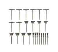 Disque De Brosse Métallique En Acier 24pcs Brosse De Roue De Polissage Pour Accessoires D'outils Rotatifs Outil De Polissage En Métal