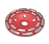 Disque de broyage diamanté à double ligne 125 mm